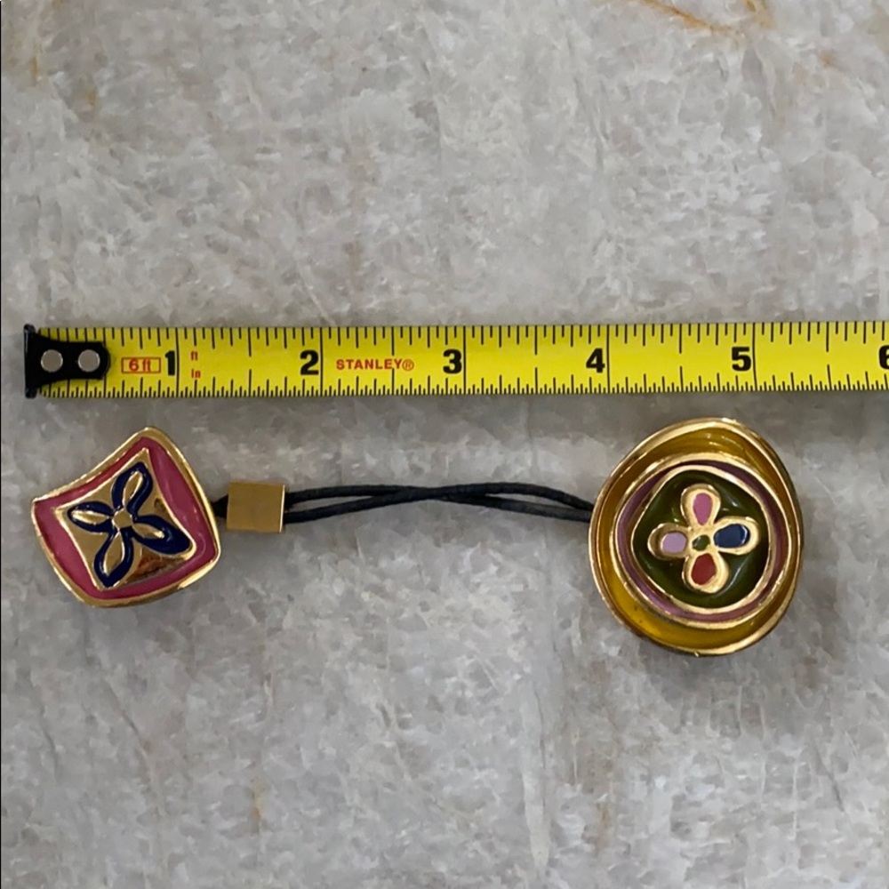 Louis Vuitton Enamel Multi-colored Hair Tie - Picture 7 of 12